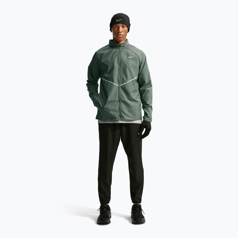 Pánská běžecká bunda Nike Miler Repel UV camo green/camo green 2