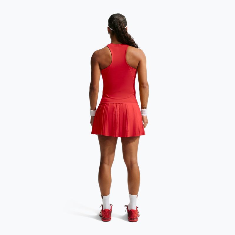 Tenisová sukně Nike Court Advantage university red/white 3