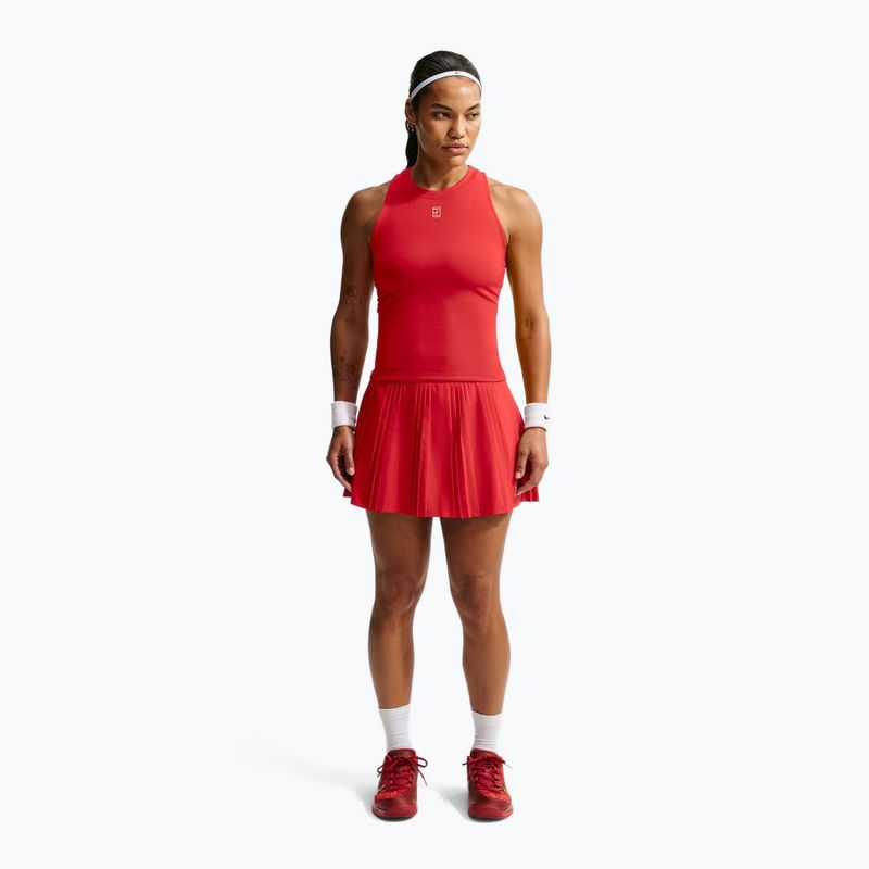 Dětské tenisové tričko Nike Court Advantage university red/white 2