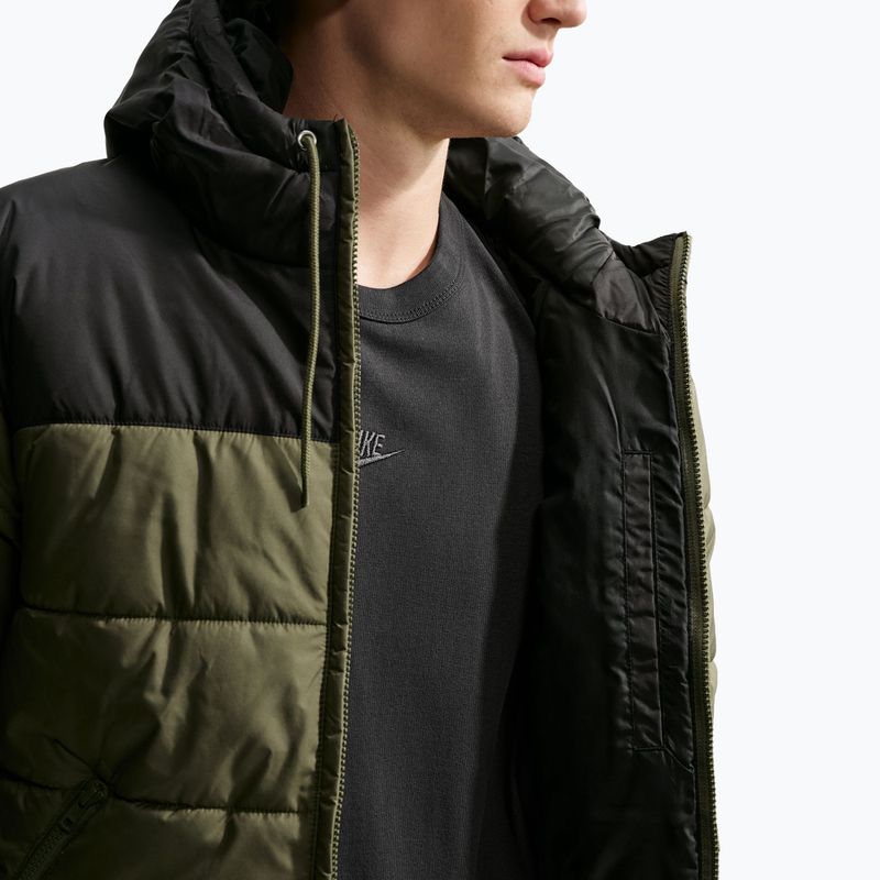 Pánská zateplená bunda Nike Sportswear PrimaLoft® medium olive/black/white 7