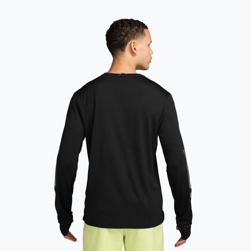 Pánské běžecké tričko Longsleeve Nike Miler black 2