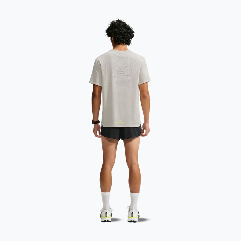 Pánské běžecké tričko Nike AeroSwift Dri-Fit ADV light bone 3