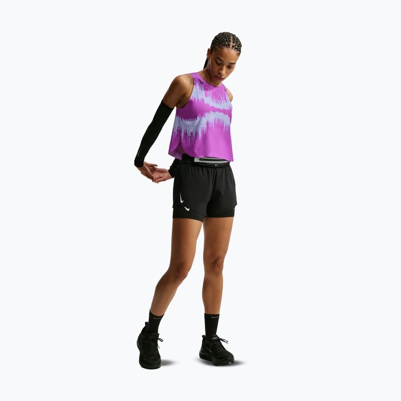 Dámské běžecké tričko Nike AeroSwift vivid purple/purple dynasty 2