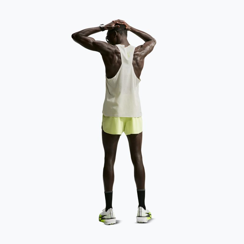 Pánské běžecké tričko Nike AeroSwift Light Bone 2