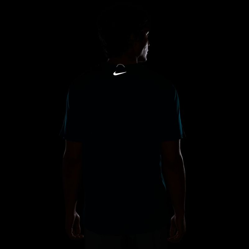 Pánské běžecké tričko Nike Miler bright spruce 4