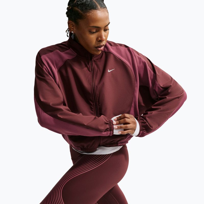 Dámská běžecká bunda  Nike Swift Mystic Dates/Pink Smoke 5