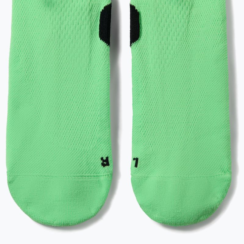 Ponožky Nike Run Midweight illusion green/black 3