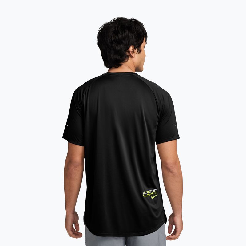 Pánské běžecké tričko Nike Stride Let Go Dri-FIT ADV black 2
