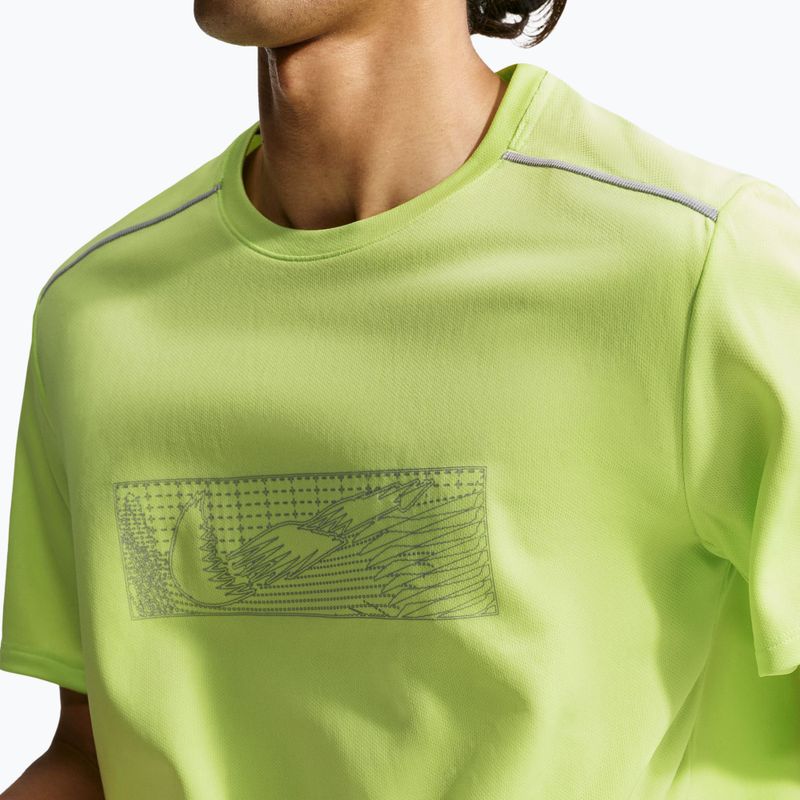 Pánské běžecké tričko Nike Miler light lemon twist 6
