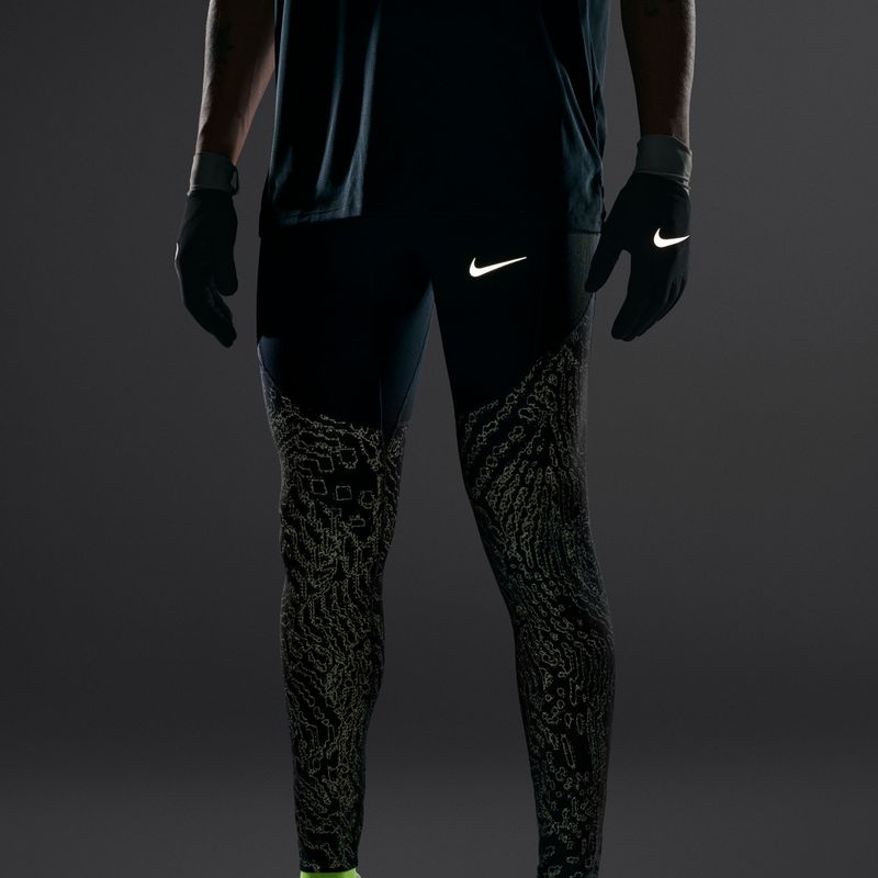 Pánské běžecké legíny Nike Stride Dri-FIT Winterized black/black 6