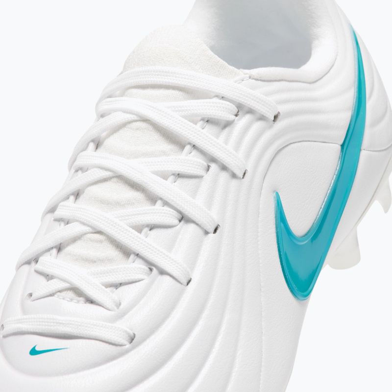 Dětské kopačky Nike Tiempo Maestro Academy Jr FG/MG white/white/dusty cactus 6