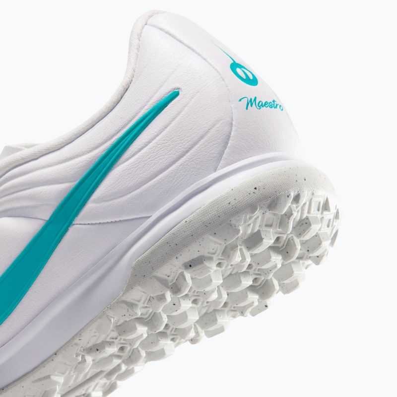Dětské kopačky Nike Tiempo Maestro Academy Jr TF white/white/dusty cactus 6