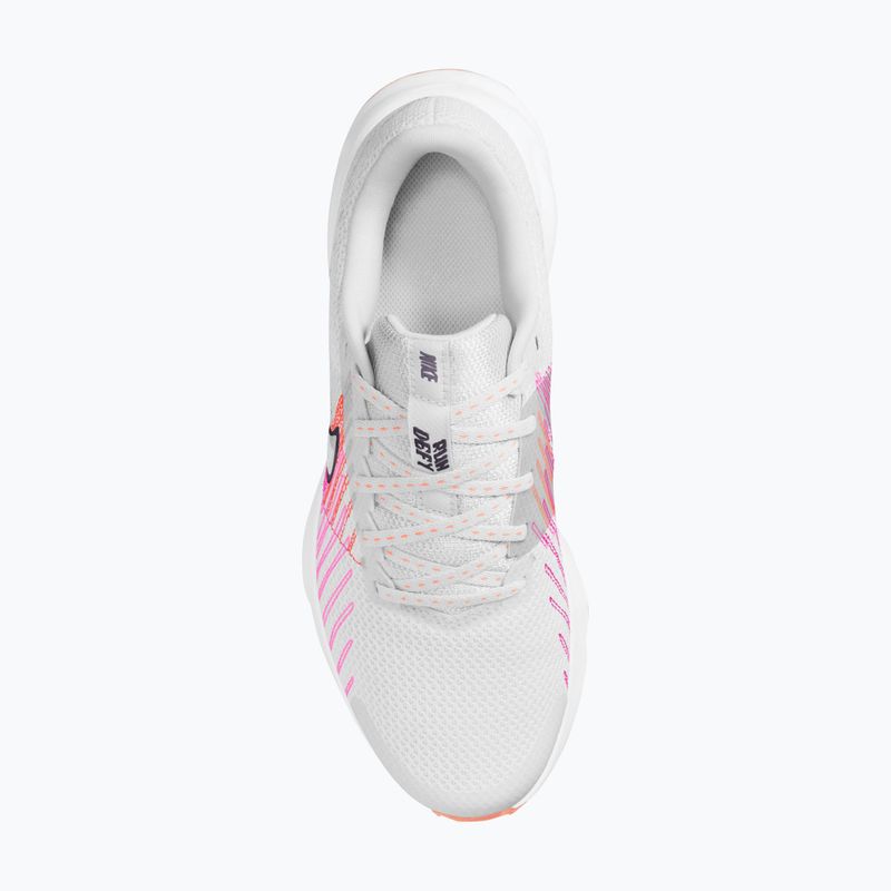 Dámské běžecké boty Nike Run Defy white/hyper pink/crimson bliss/gridiron 4