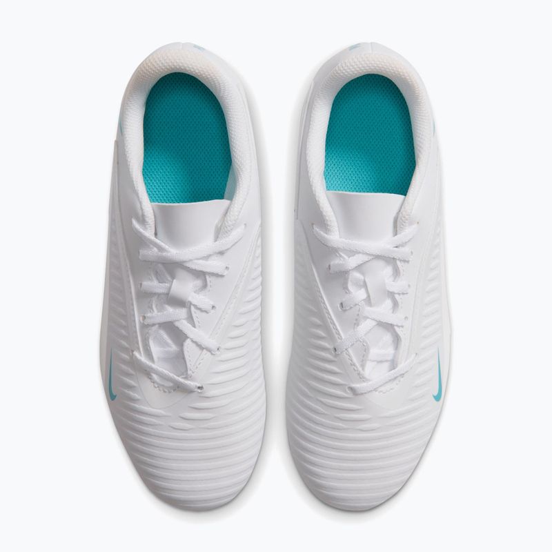 Dětské kopačky Nike Phantom 6 Low Club Jr MG white/white/dusty cactus 3