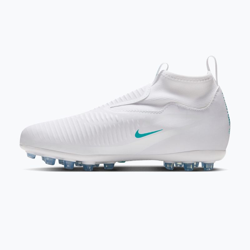 Dětské kopačky Nike Phantom 6 High Academy AG white/white/dusty cactus 2