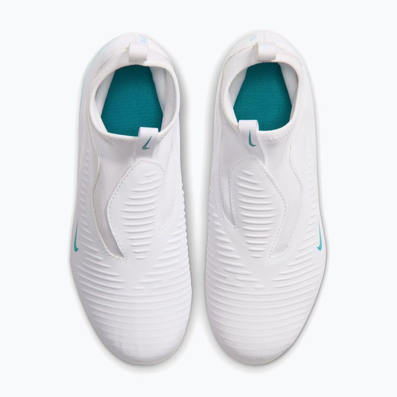 Dětské kopačky Nike Phantom 6 High Academy AG white/white/dusty cactus 4