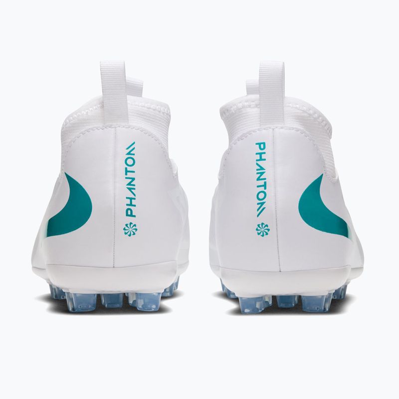 Dětské kopačky Nike Phantom 6 High Academy AG white/white/dusty cactus 5