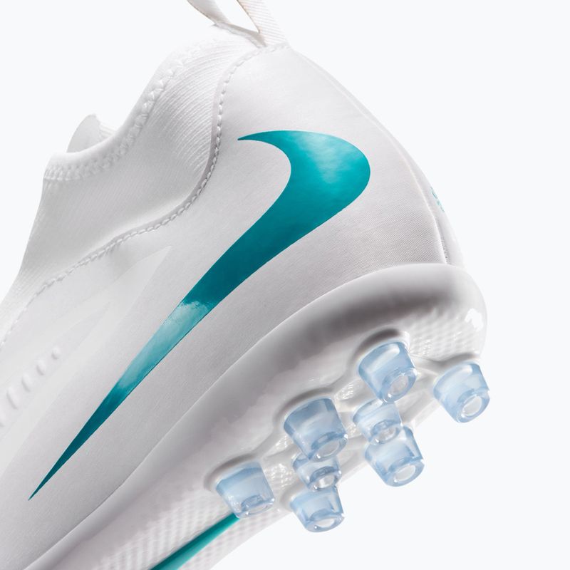 Dětské kopačky Nike Phantom 6 High Academy AG white/white/dusty cactus 8