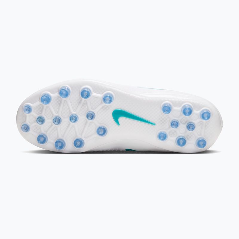 Dětské kopačky Nike Phantom 6 High Academy AG white/white/dusty cactus 9