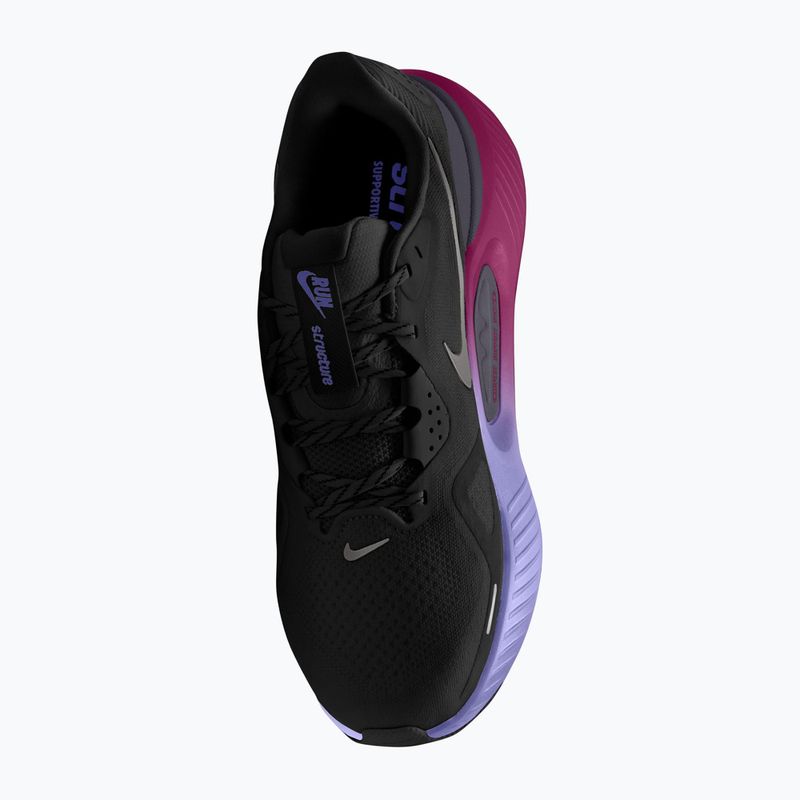 Dámské běžecké boty Nike Structure 26 Black/Gridiron/Metallic Silver 2