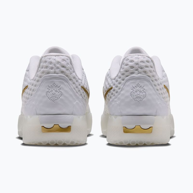 Pánské basketbalové boty Nike LeBron Witness X white/white/photon dust/metallic gold 3