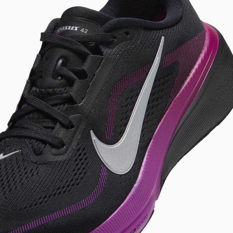 Dámské běžecké boty Nike Pegasus 42 black/vivid purple/metallic silver 5