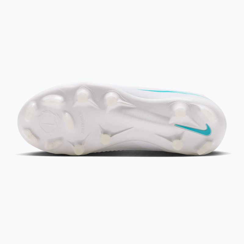 Dětské kopačky Nike Phantom 6 High Academy Jr FG/MG white/white/dusty cactus 4