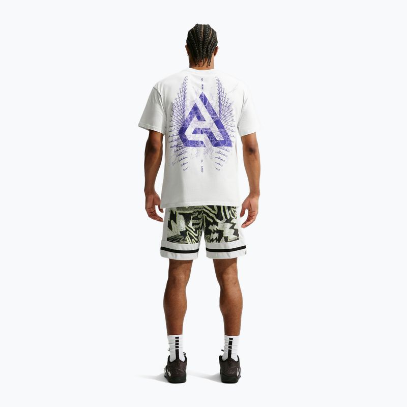 Pánské basketbalové šortky Nike Giannis volt/off white/off white 3