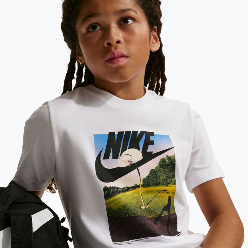 Dětské tričko Nike Sportswear white 5