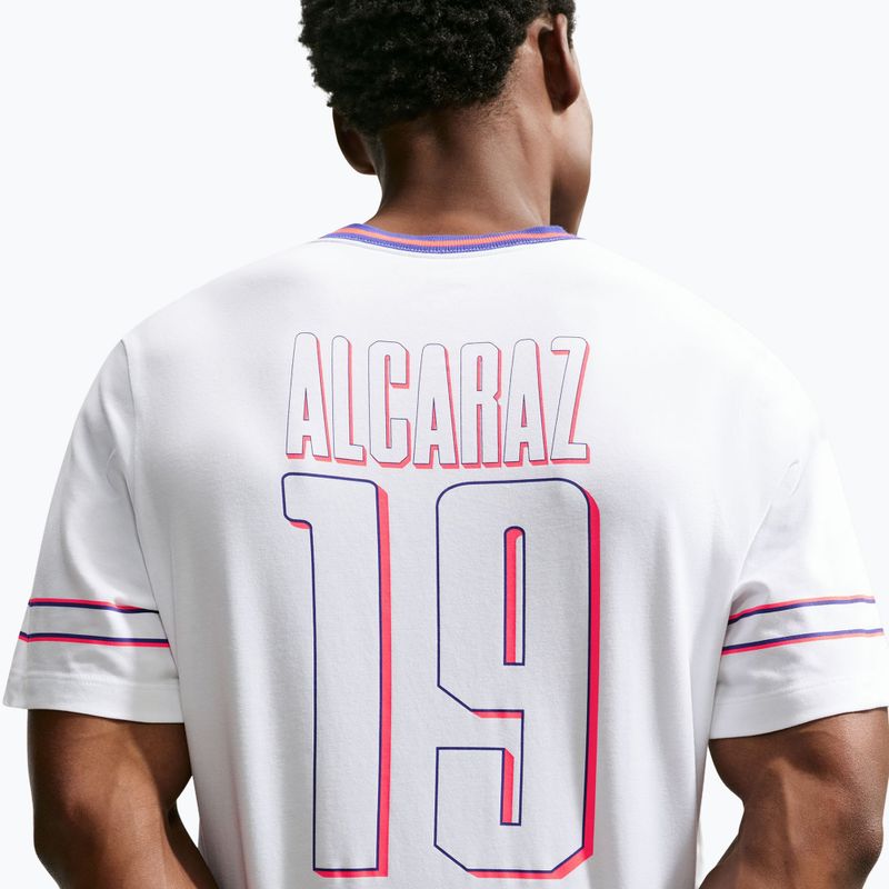 Pánské tričko na lezení Nike Court Dri-FIT Cotton white 5