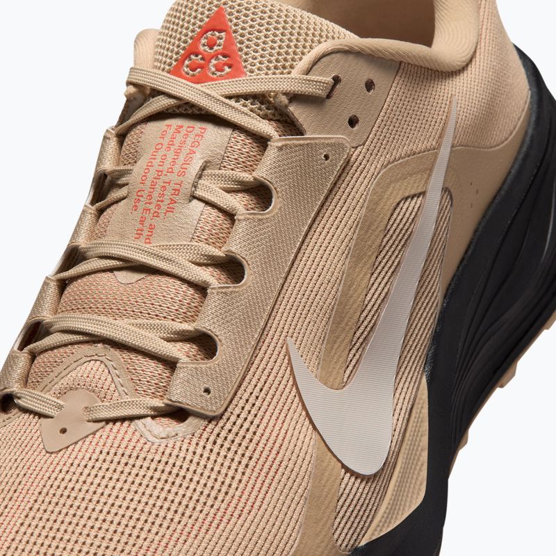 Pánské běžecké boty Nike ACG Pegasus Trail linen/black/light crimson/light orewood brown 5