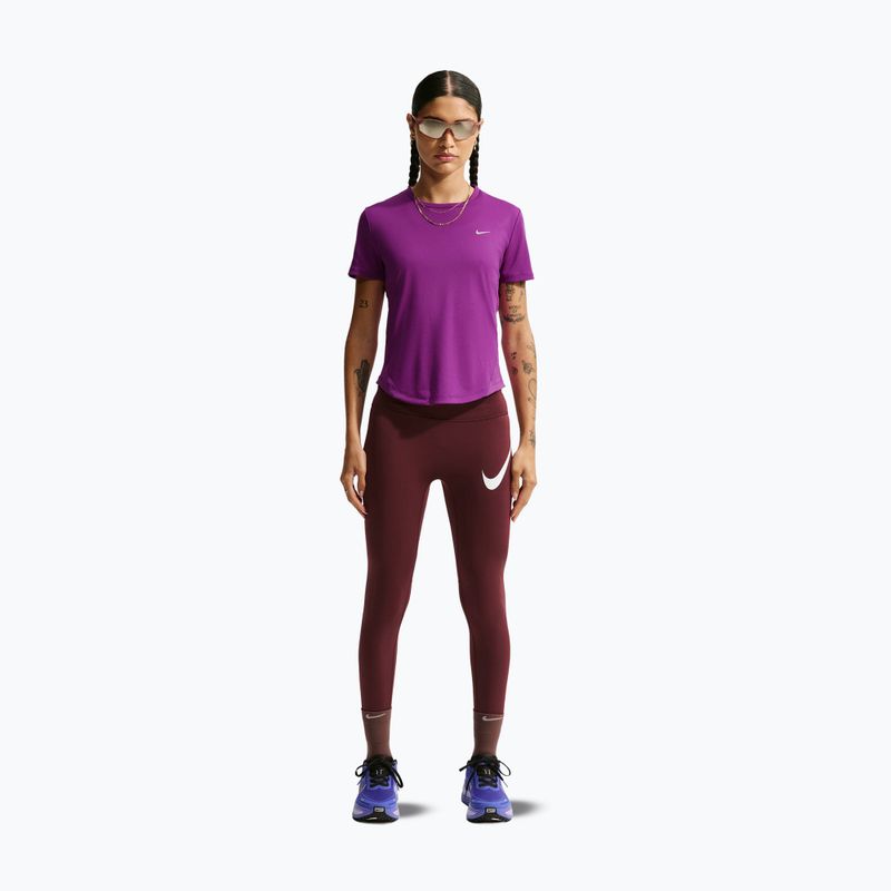 Dámské běžecké tričko Nike Tempo SS bold berry 2