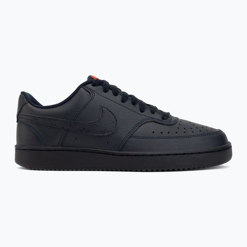 Pánské boty Nike Court Vision Low Next Nature dark obsidian/picante red/dark obsidian 2