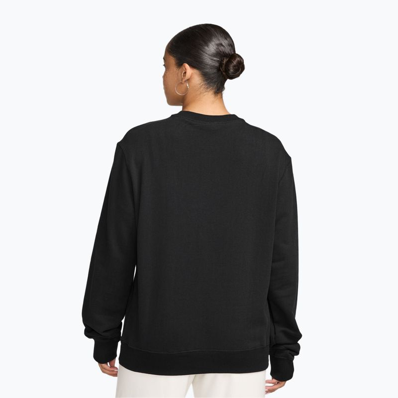 Dámská mikina Nike Studio Fleece Lightweight total black/sail 2