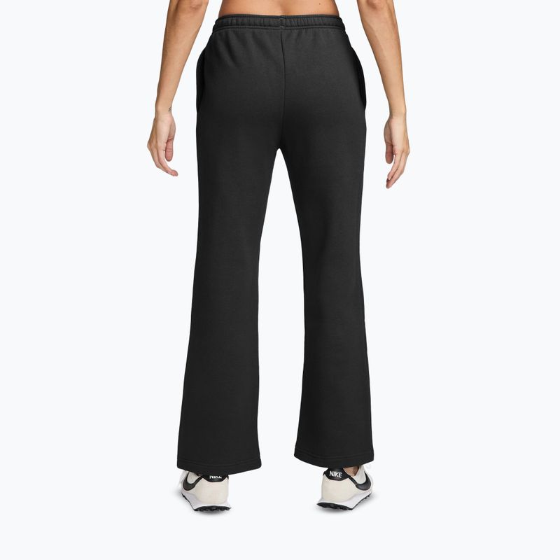 Dámské kalhoty Nike Studio Fleece total black/sail 2