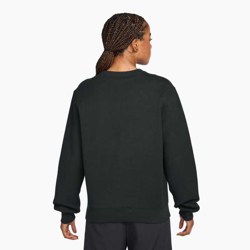 Dámská mikina Nike Studio Fleece total black/sail 2