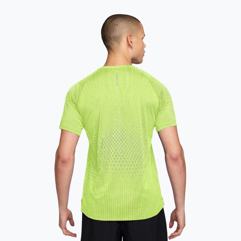 Pánské běžecké tričko Nike Stride Aero-FIT light lemon twist 2
