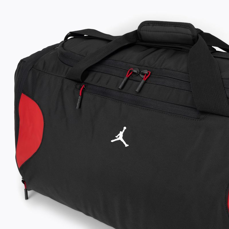 Tréninková taška  Jordan Jam Element Duffle 46 l black/gym red 4