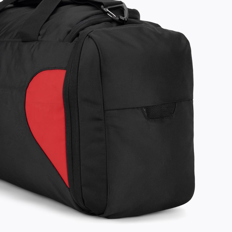 Tréninková taška  Jordan Jam Element Duffle 46 l black/gym red 6