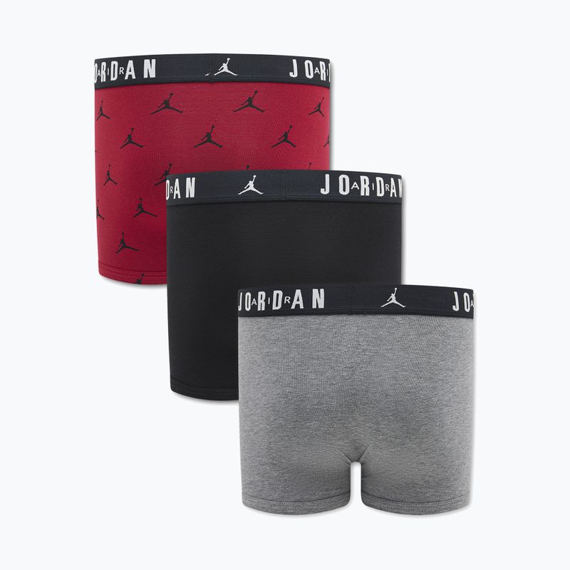 Dětské boxerky Nike Jordan JHB Flight Cotton Essential 3 pairs gym red 2