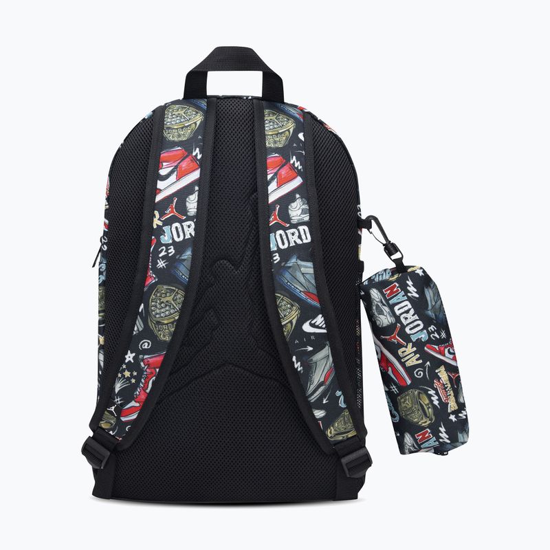 Městský batoh Nike Jordan Air Raid 17 l black/multicolor 3