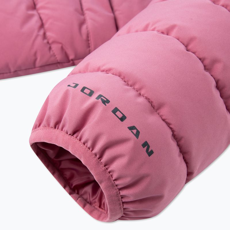 Dětská bunda Jordan Midweight Puffer W/Pipping desert berry 5