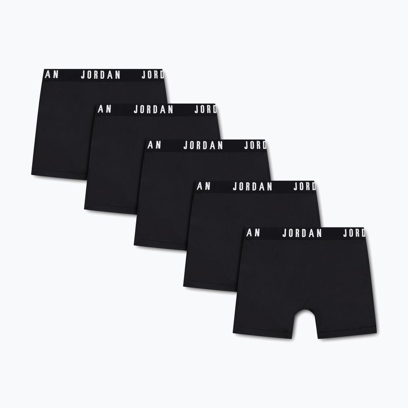 Pánské boxerky Nike Jordan Poly 5pk černé 2