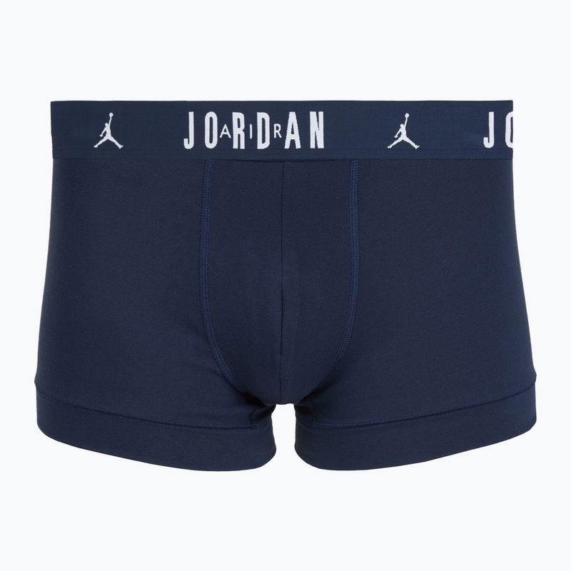 Pánské boxerky Nike Jordan Cotton Trunk 5pk gym red/black 3