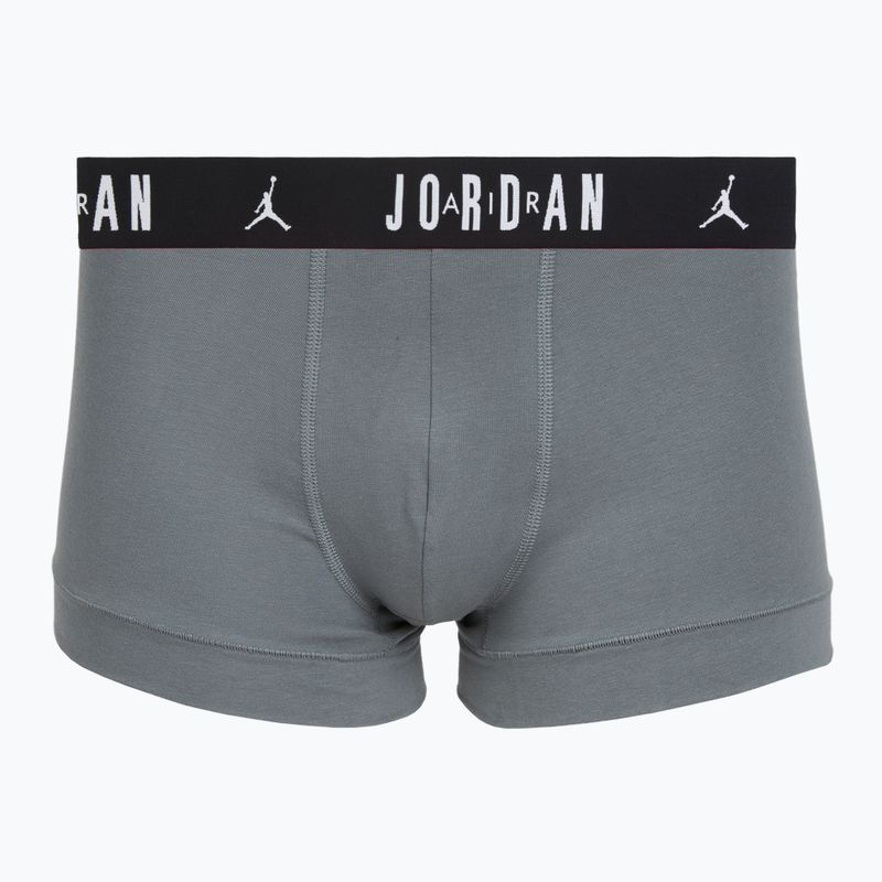 Pánské boxerky Nike Jordan Cotton Trunk 5pk gym red/black 6