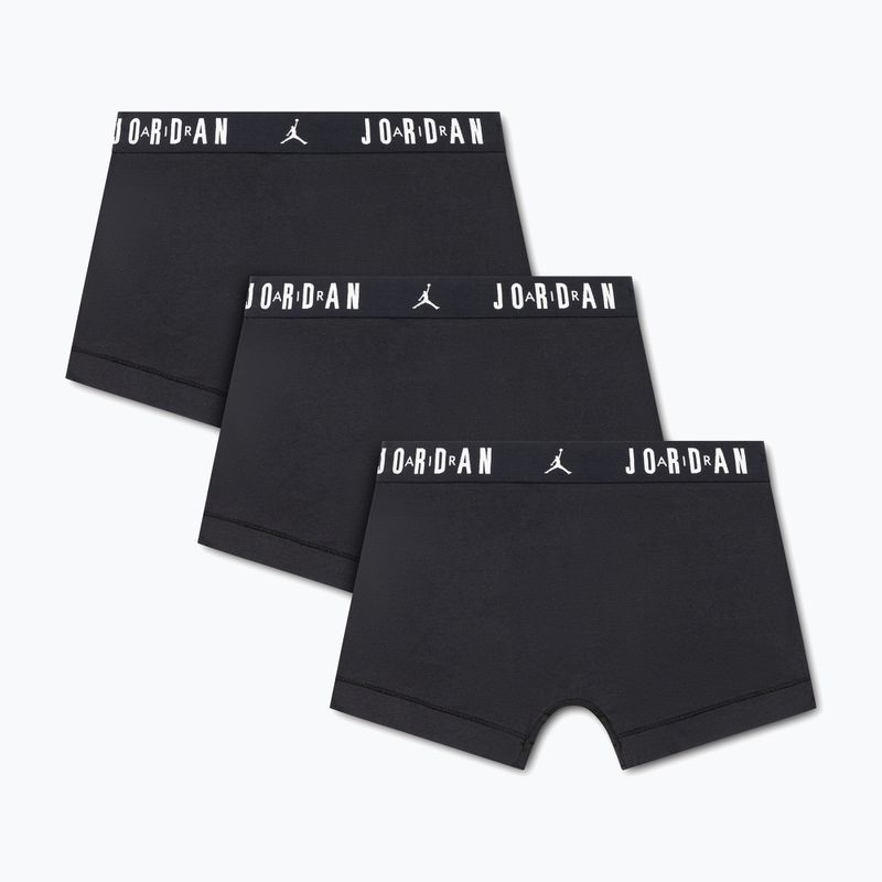 Pánské boxerky Nike Jordan Flight Cotton Trunk 3pk černé 2