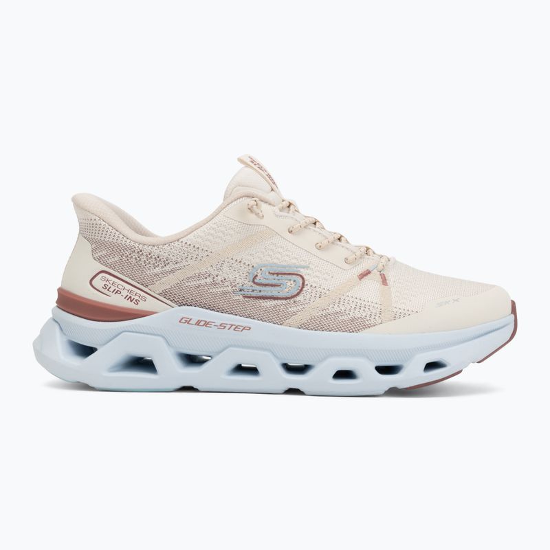 Dámské boty SKECHERS Glide Step Altus Fast Lane beige 2
