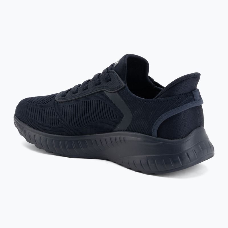 Pánské boty SKECHERS Bobs Squad Chaos Solid Step blue 3