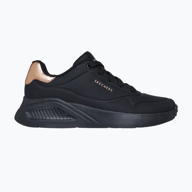 Dámské boty Skechers Uno Lite Shimmer Along black 2