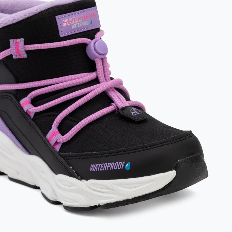 Dětské sněhule SKECHERS Turbo Tread Black 7